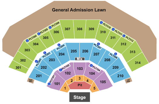 American Family Insurance Amphitheater Hot Girl Summer Seating Chart